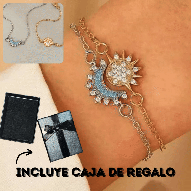 Miniatura 8 de Pulsera Duo Sol y Luna +CAJAREG